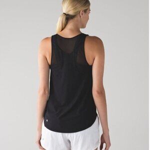 Lululemon Sculpt Tank‎ II Black size 4 W1NAWS